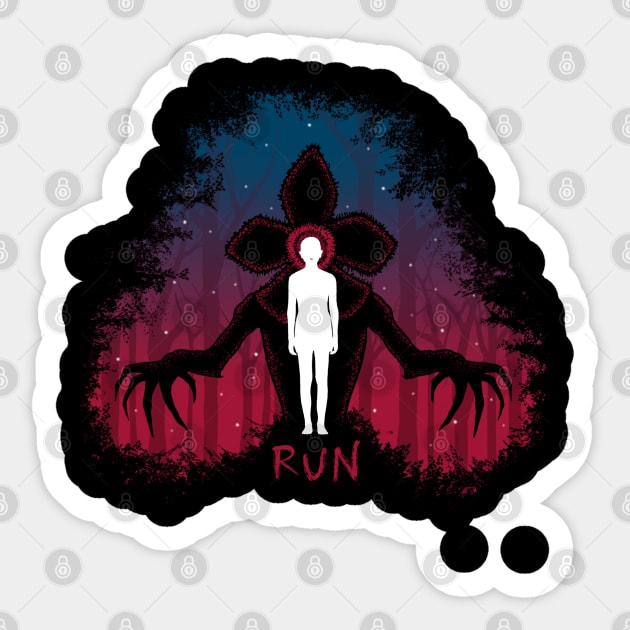 I'm the monster Sticker by paulagarcia